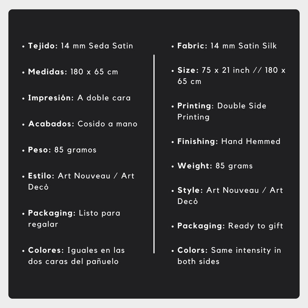 Red Silk Scarf Palosanto