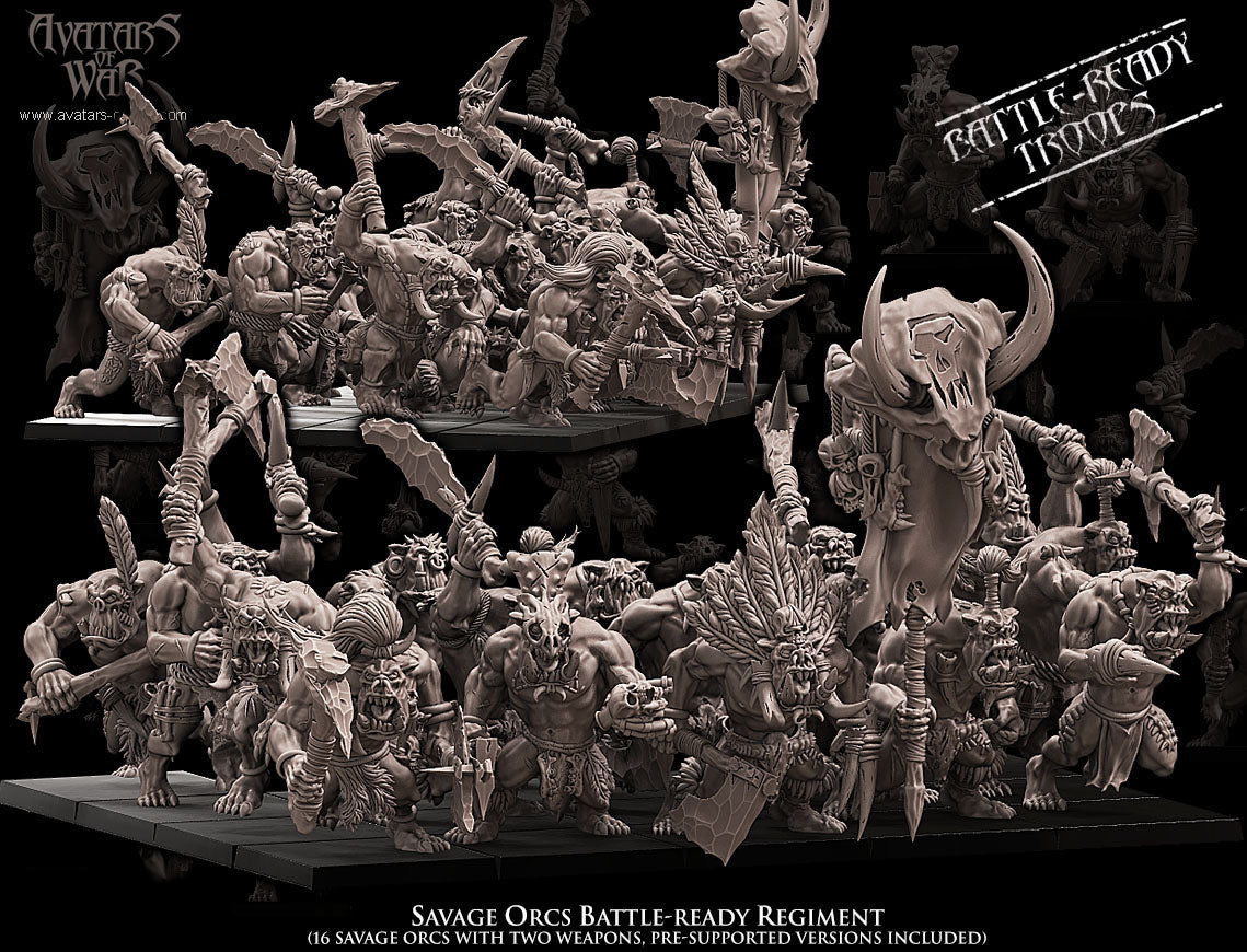Savage Orcs, Avatars of War