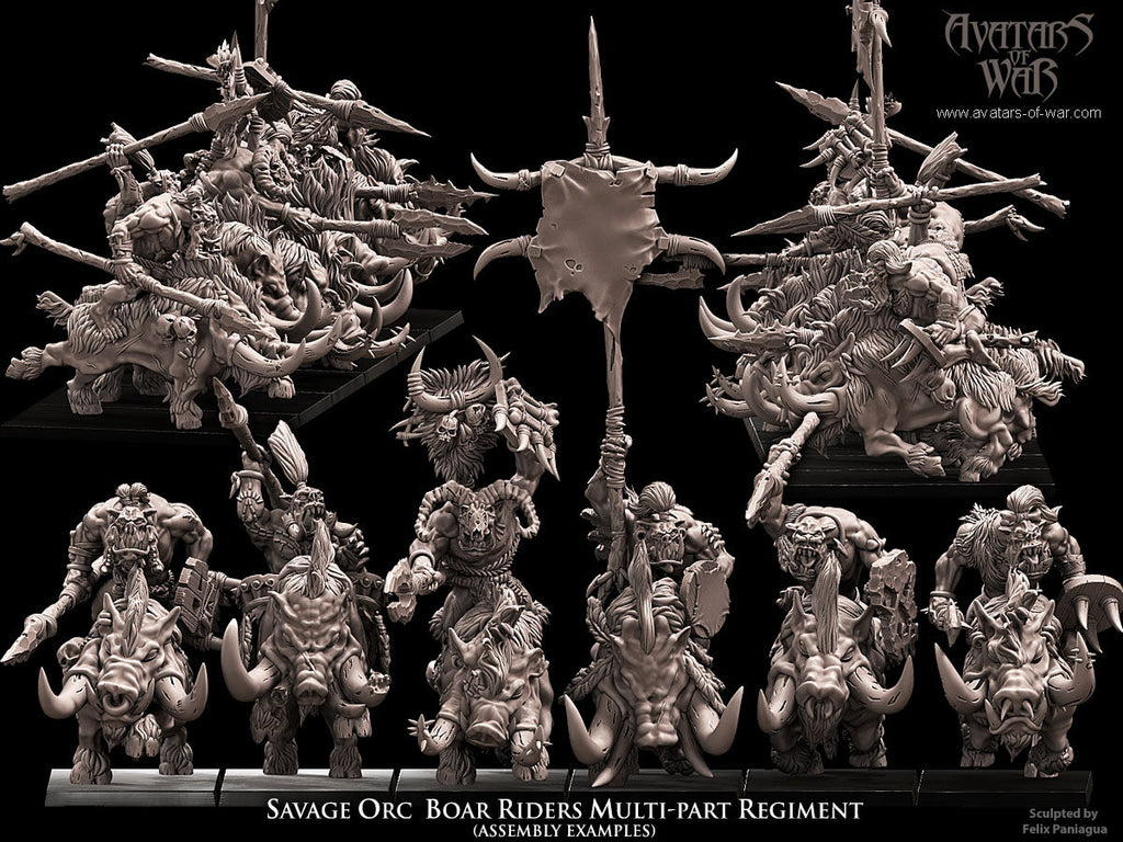 Savage Orc Boar Riders, Avatars of War