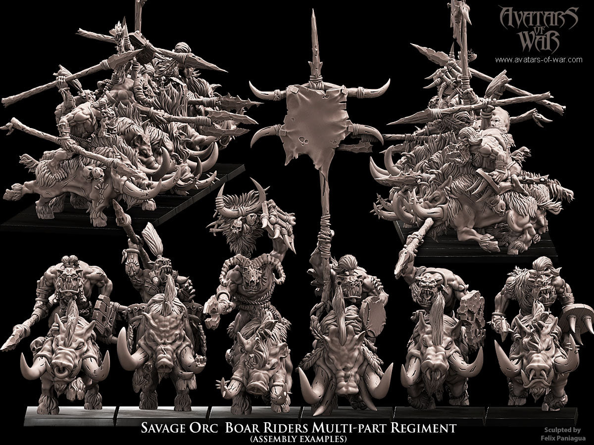 Savage Orc Boar Riders, Avatars of War