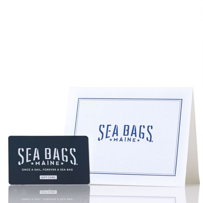 Mail a Gift Card Handmade in Maine from Recycled Sails