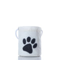 Paw Print Bucket Bag Handmade in Maine from Recycled Sails