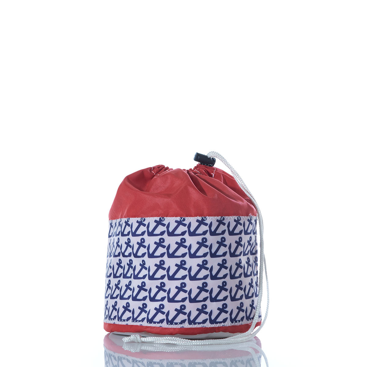 Anchor Pop Ditty Bag Handmade in Maine from Recycled Sails