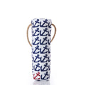 Anchor Pop Wine Bag Handmade in Maine from Recycled Sails