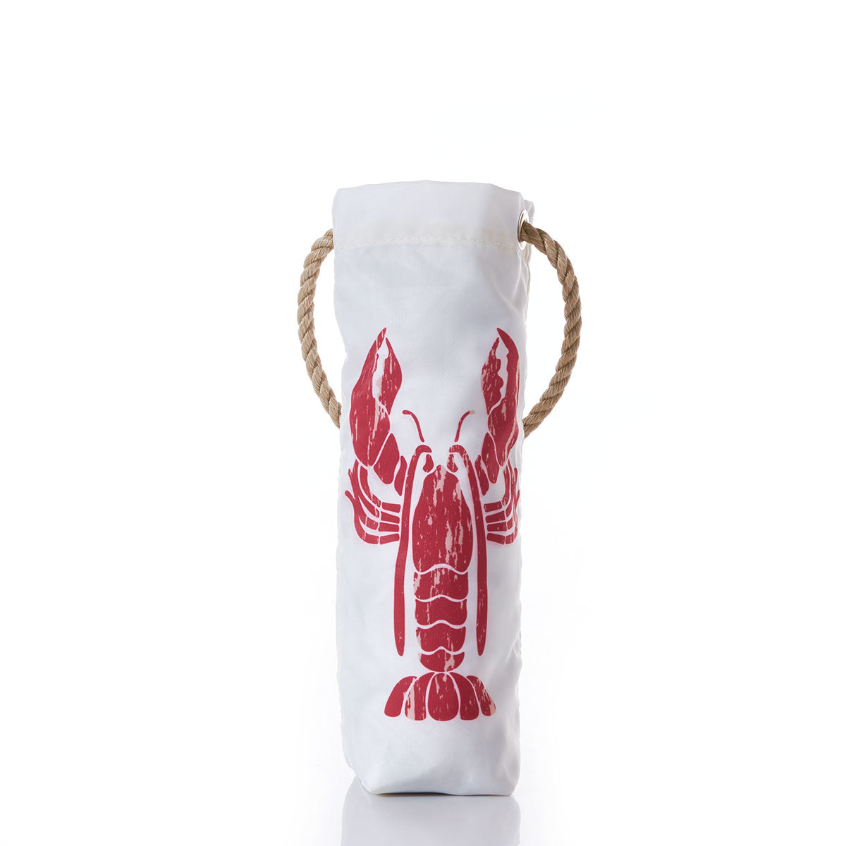 Lobster Pound Wine Bag Handmade in Maine from Recycled Sails