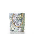 Casco Bay Nautical Chart Beverage Bucket Bag Handmade in Maine from Recycled Sails