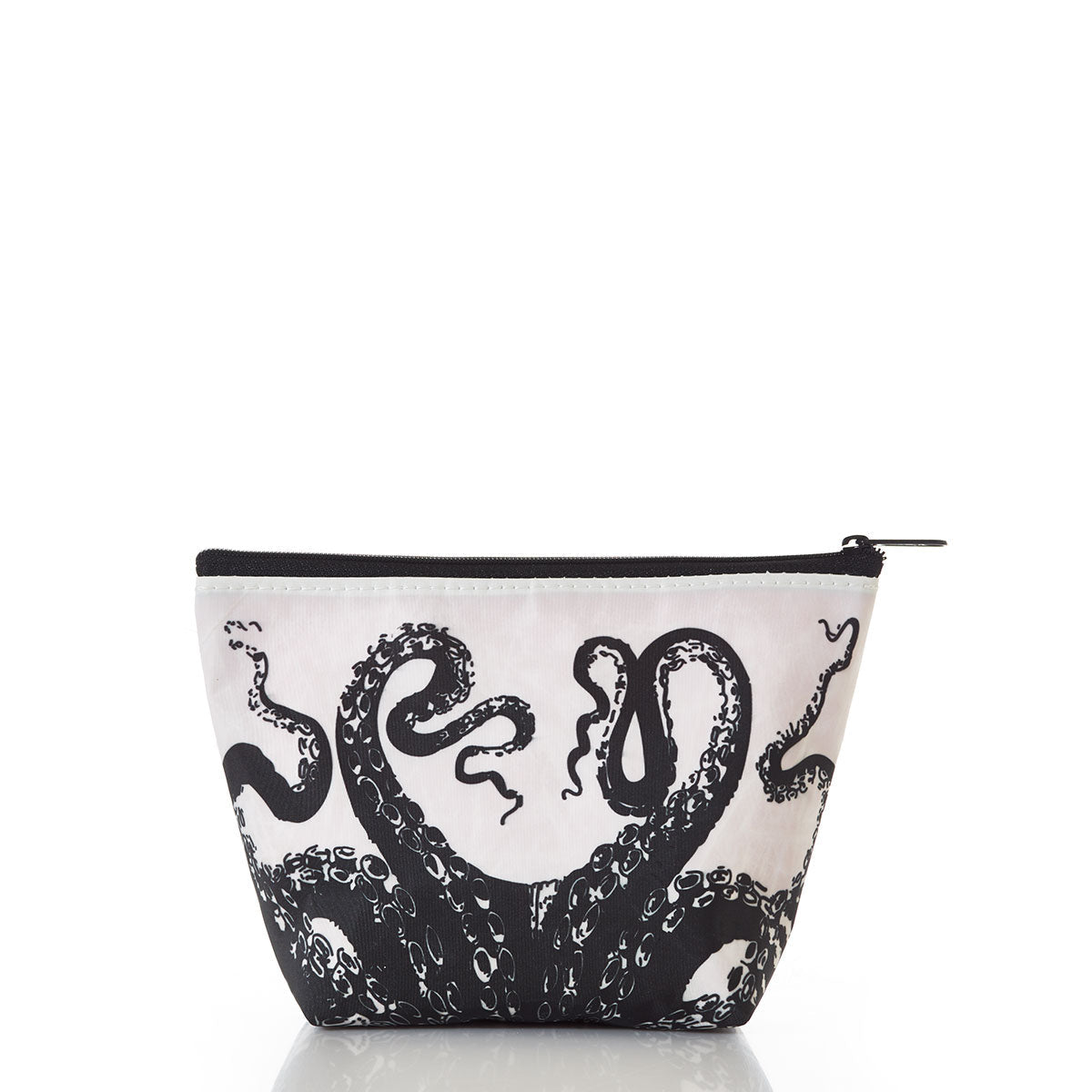 Octopus Cosmetic Bag Handmade in Maine from Recycled Sails