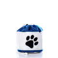 Paw Print Ditty Bag Handmade in Maine from Recycled Sails