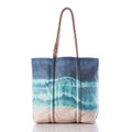 Shoreline Tie Dye Medium Tote Handmade in Maine from Recycled Sails