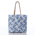 Fish Print Medium Tote Handmade in Maine from Recycled Sails