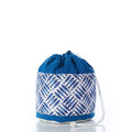 Fish Print Ditty Bag Handmade in Maine from Recycled Sails