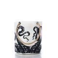 Octopus Beverage Bucket Handmade in Maine from Recycled Sails