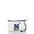 US Naval Academy Wristlet Handmade in Maine from Recycled Sails