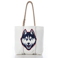 UCONN Medium Tote Handmade in Maine from Recycled Sails