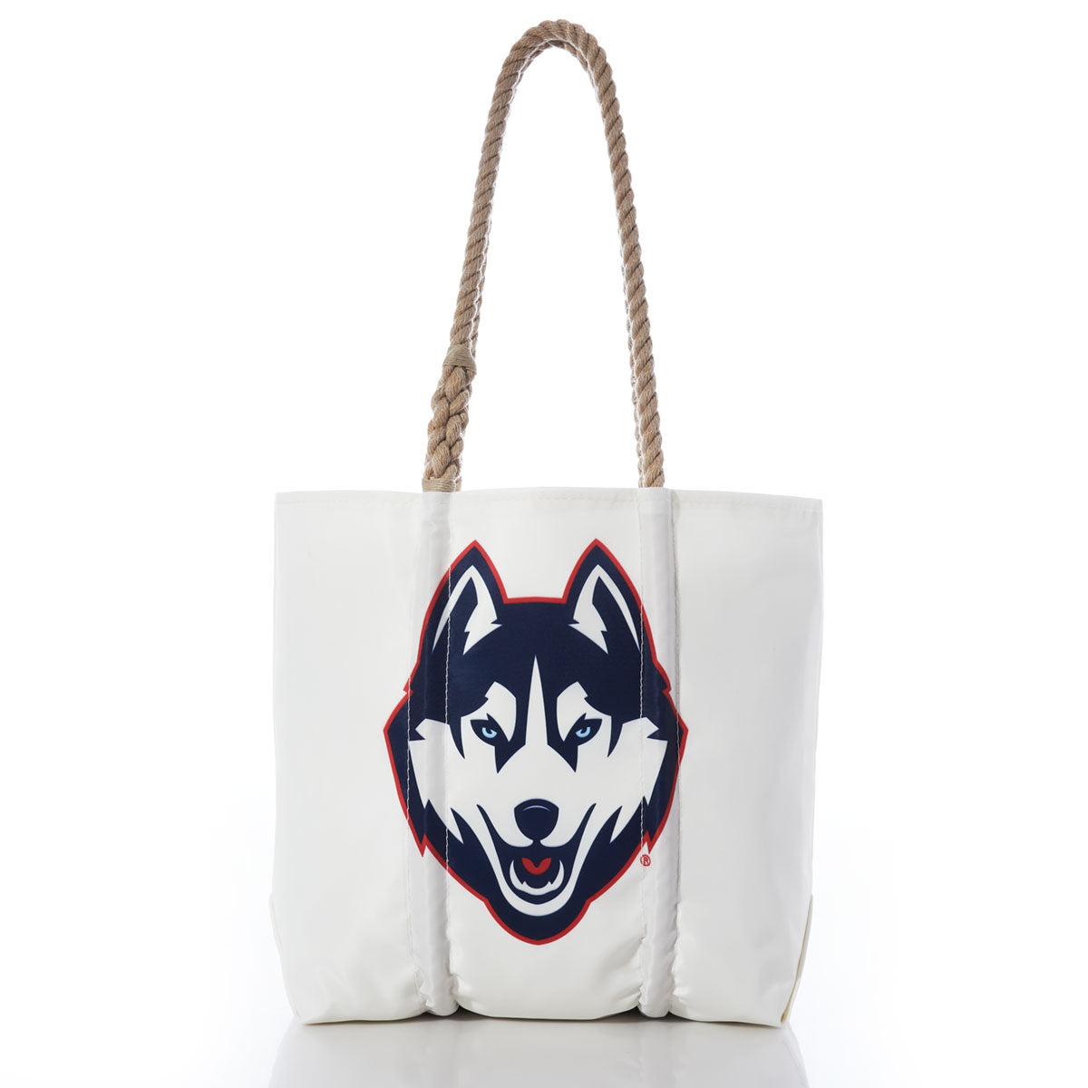 UCONN Medium Tote Handmade in Maine from Recycled Sails