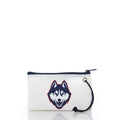 UCONN Wristlet Handmade in Maine from Recycled Sails