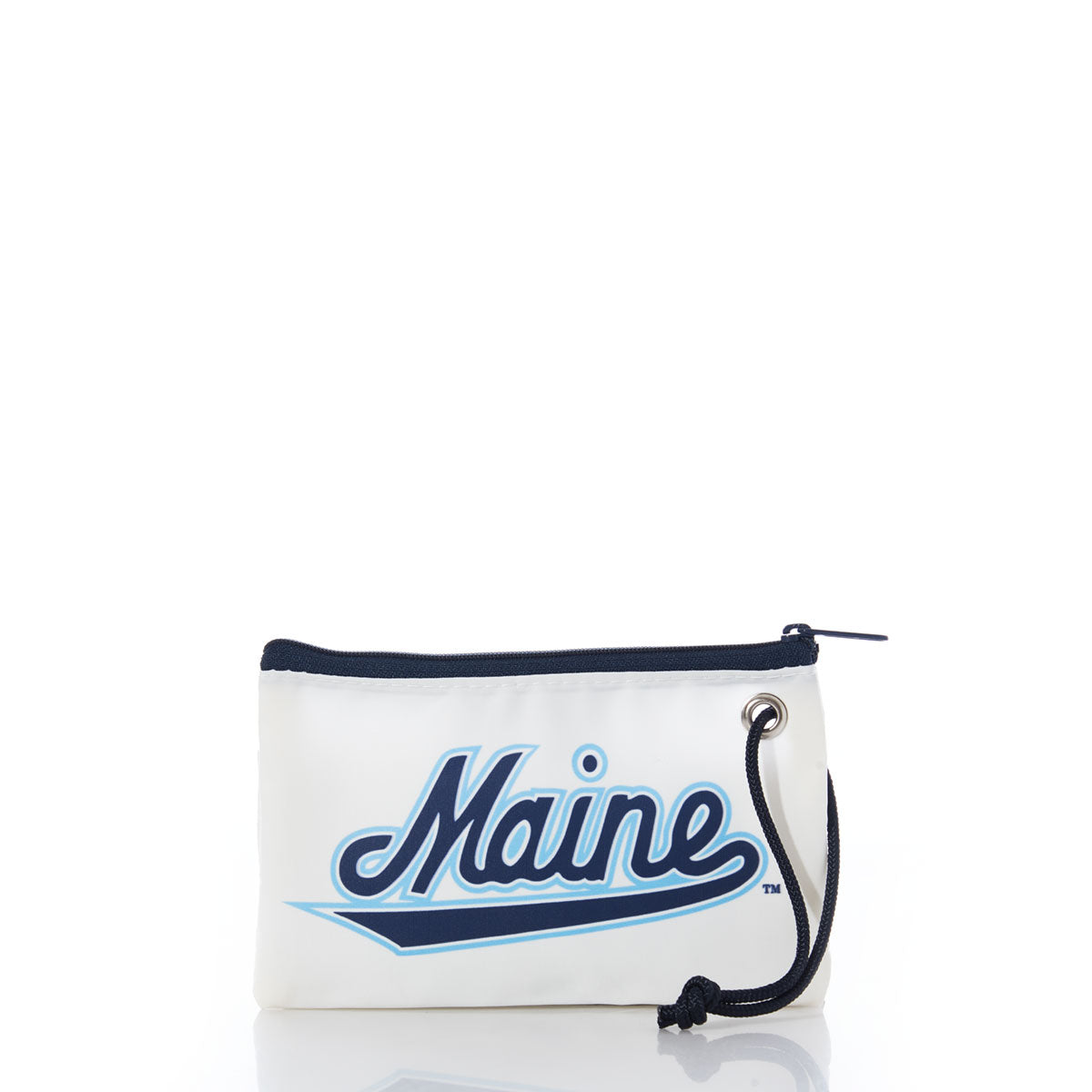 UMaine Wristlet Handmade in Maine from Recycled Sails