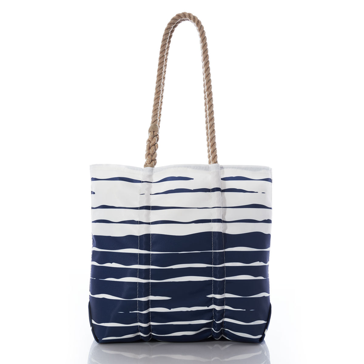 Calm Currents Medium Tote Handmade in Maine from Recycled Sails