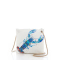 Multicolor Lobster Slim Crossbody Handmade in Maine from Recycled Sails