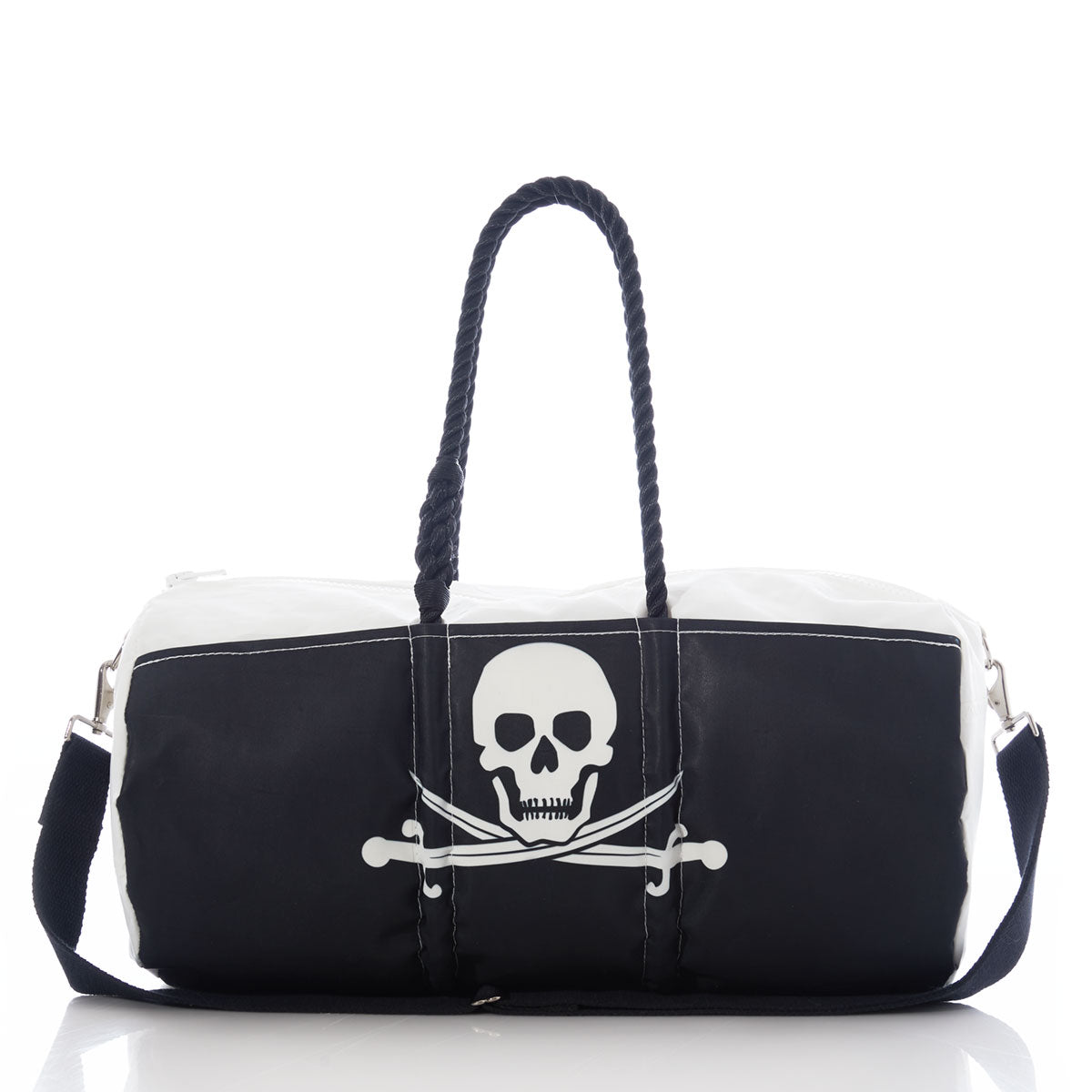 Jolly Roger Duffel Handmade in Maine from Recycled Sails