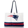 New England Patriots Tailgate Tote Handmade in Maine from Recycled Sails