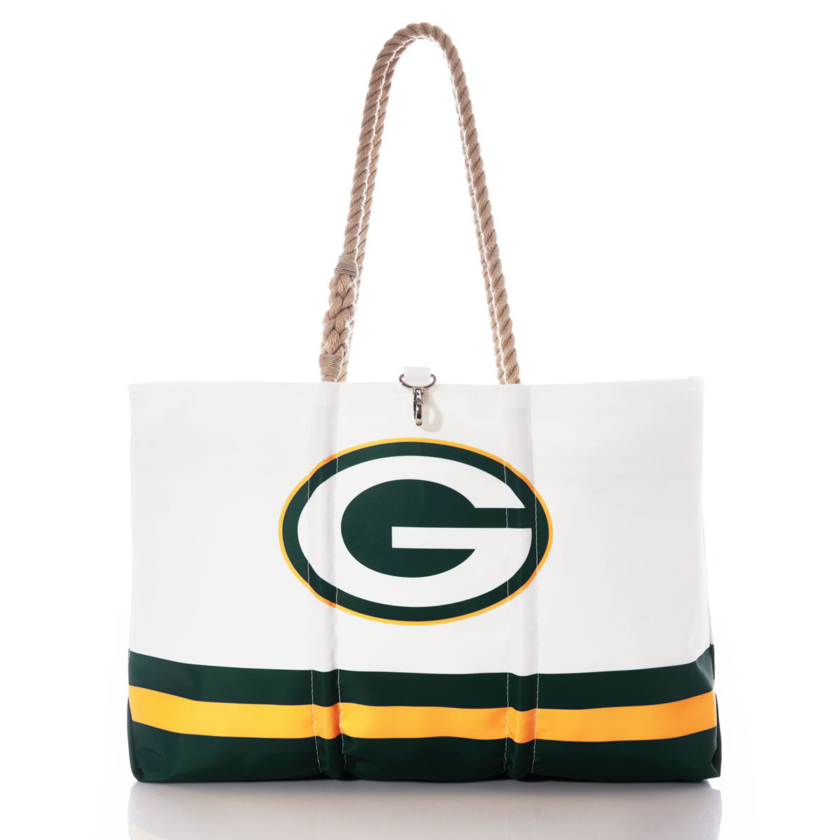 Green Bay Packers Tailgate Tote Handmade in Maine from Recycled Sails