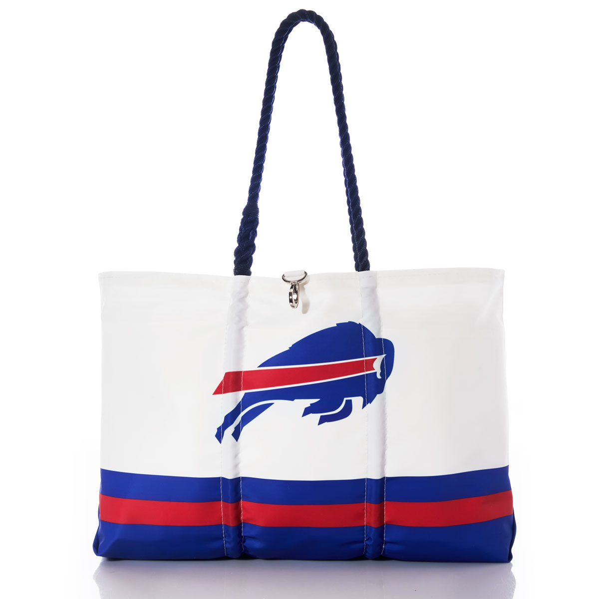 Buffalo Bills Tailgate Tote Handmade in Maine from Recycled Sails
