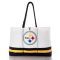 Pittsburgh Steelers Tailgate Tote Handmade in Maine from Recycled Sails