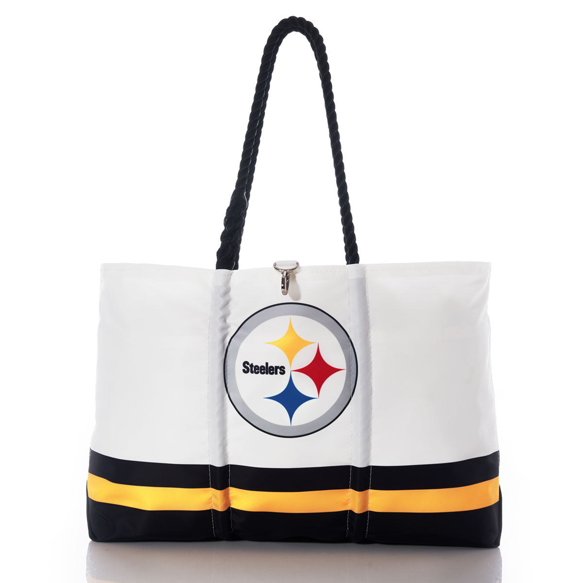 Pittsburgh Steelers Tailgate Tote Handmade in Maine from Recycled Sails