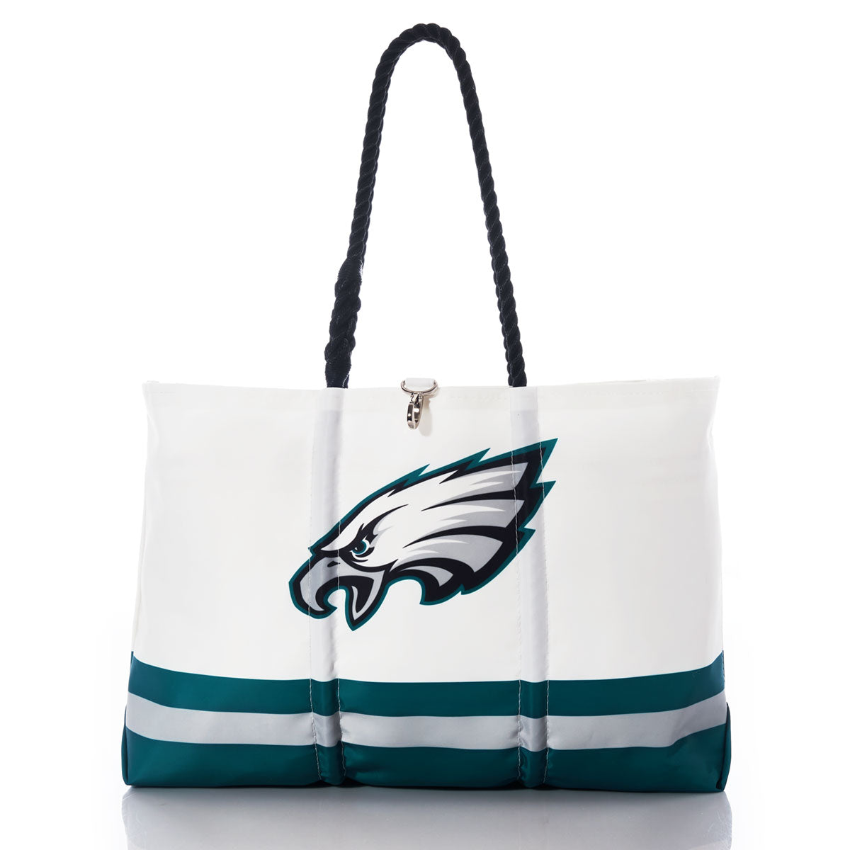 Philadelphia Eagles Tailgate Tote Handmade in Maine from Recycled Sails