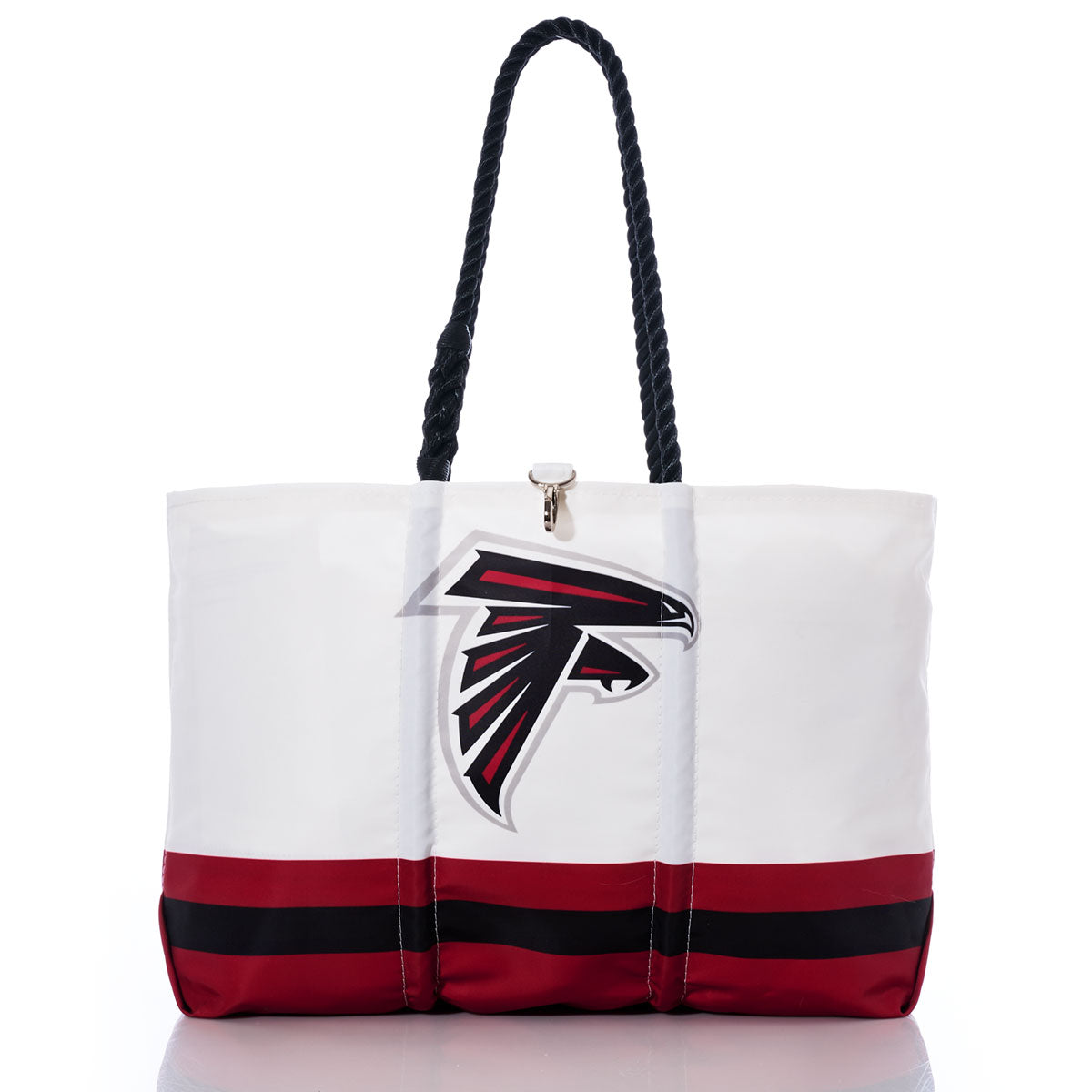 Atlanta Falcons Tailgate Tote Handmade in Maine from Recycled Sails