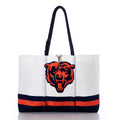 Chicago Bears Tailgate Tote Handmade in Maine from Recycled Sails