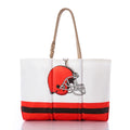 Cleveland Browns Tailgate Tote Handmade in Maine from Recycled Sails