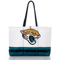 Jacksonville Jaguars Tailgate Tote Handmade in Maine from Recycled Sails