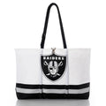 Las Vegas Raiders Tailgate Tote Handmade in Maine from Recycled Sails