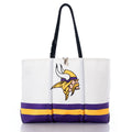 Minnesota Vikings Tailgate Tote Handmade in Maine from Recycled Sails