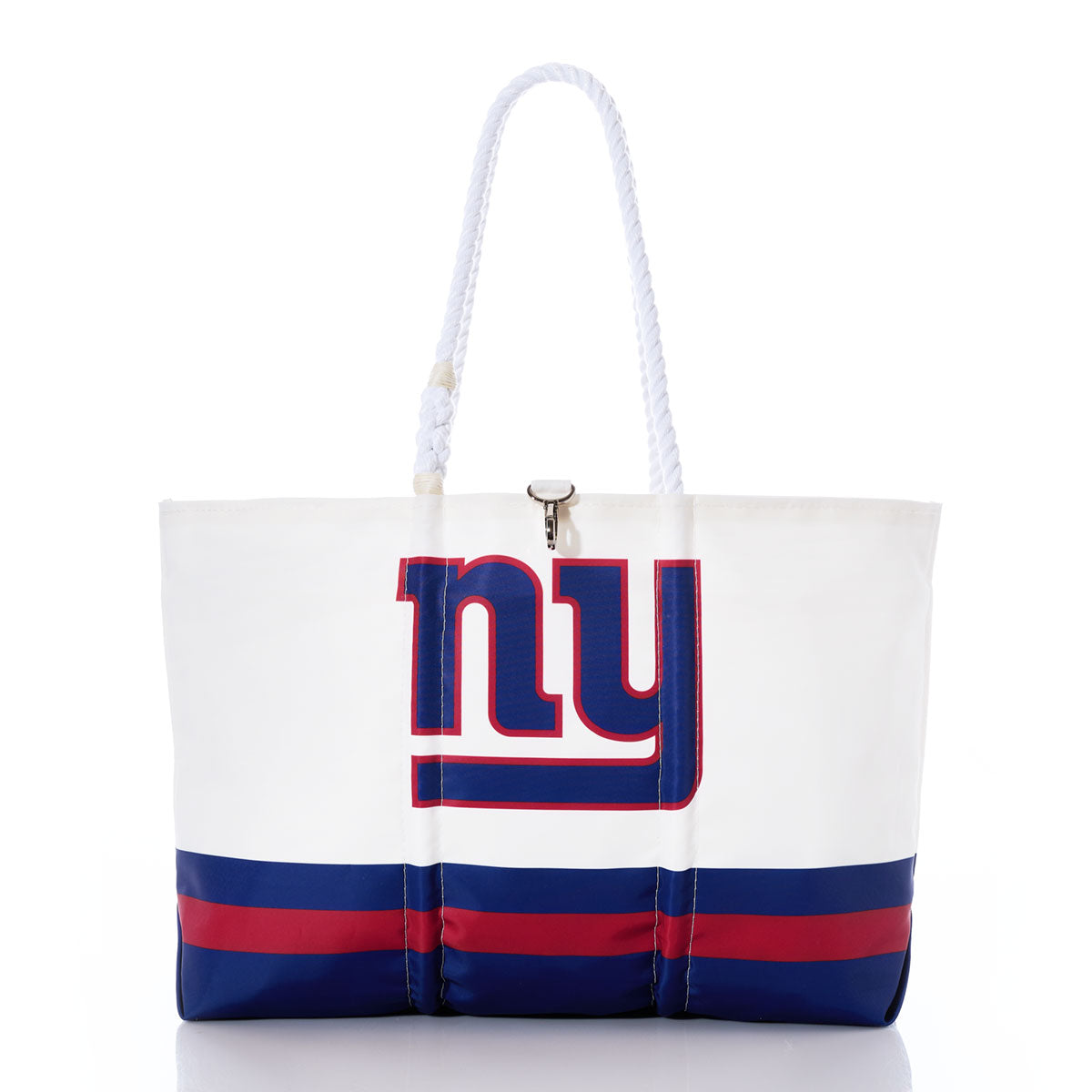 New York Giants Tailgate Tote Handmade in Maine from Recycled Sails