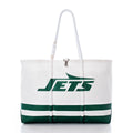 New York Jets Tailgate Tote Handmade in Maine from Recycled Sails