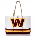 Washington Commanders Tailgate Tote Handmade in Maine from Recycled Sails
