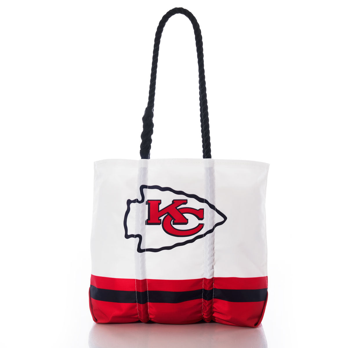 Kansas City Chiefs Medium Tote Handmade in Maine from Recycled Sails