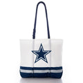 Dallas Cowboys Medium Tote Handmade in Maine from Recycled Sails