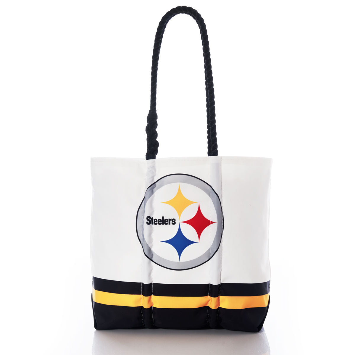 Pittsburgh Steelers Medium Tote Handmade in Maine from Recycled Sails