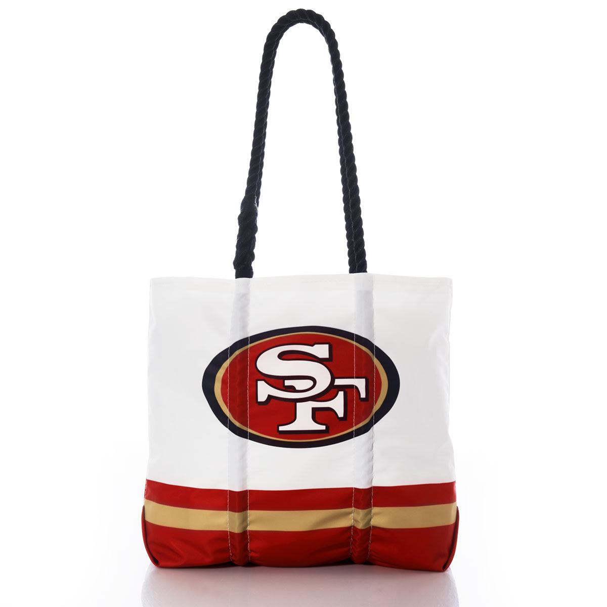 San Francisco 49ers Medium Tote Handmade in Maine from Recycled Sails