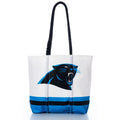 Carolina Panthers Medium Tote Handmade in Maine from Recycled Sails