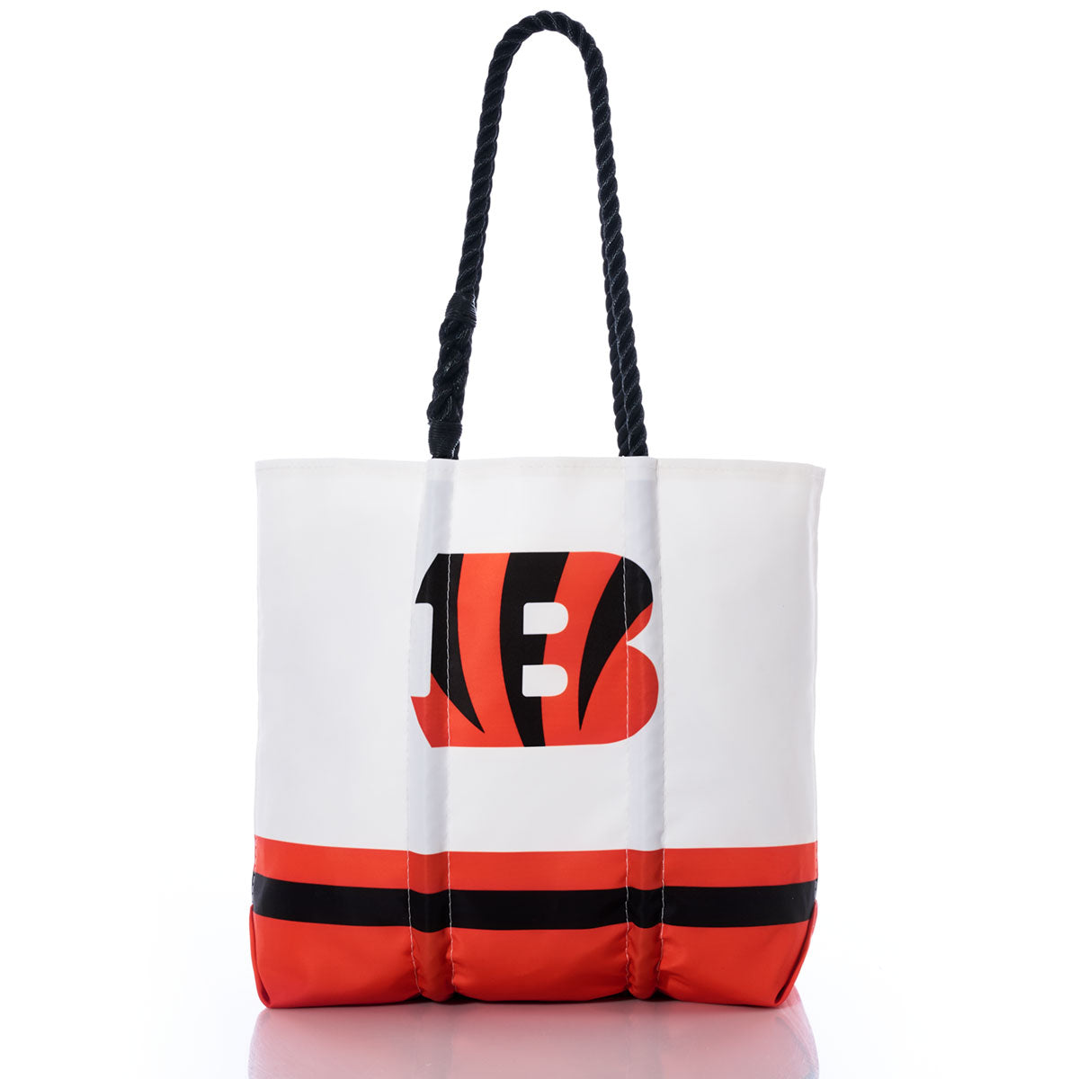 Cincinnati Bengals Medium Tote Handmade in Maine from Recycled Sails