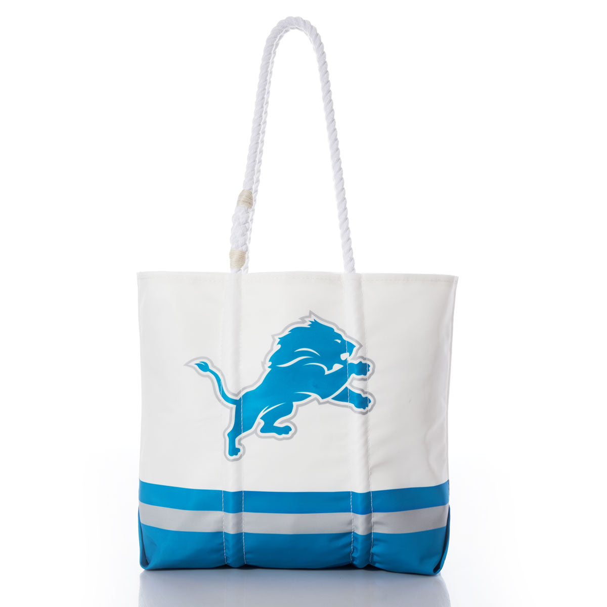 Detroit Lions Medium Tote Handmade in Maine from Recycled Sails