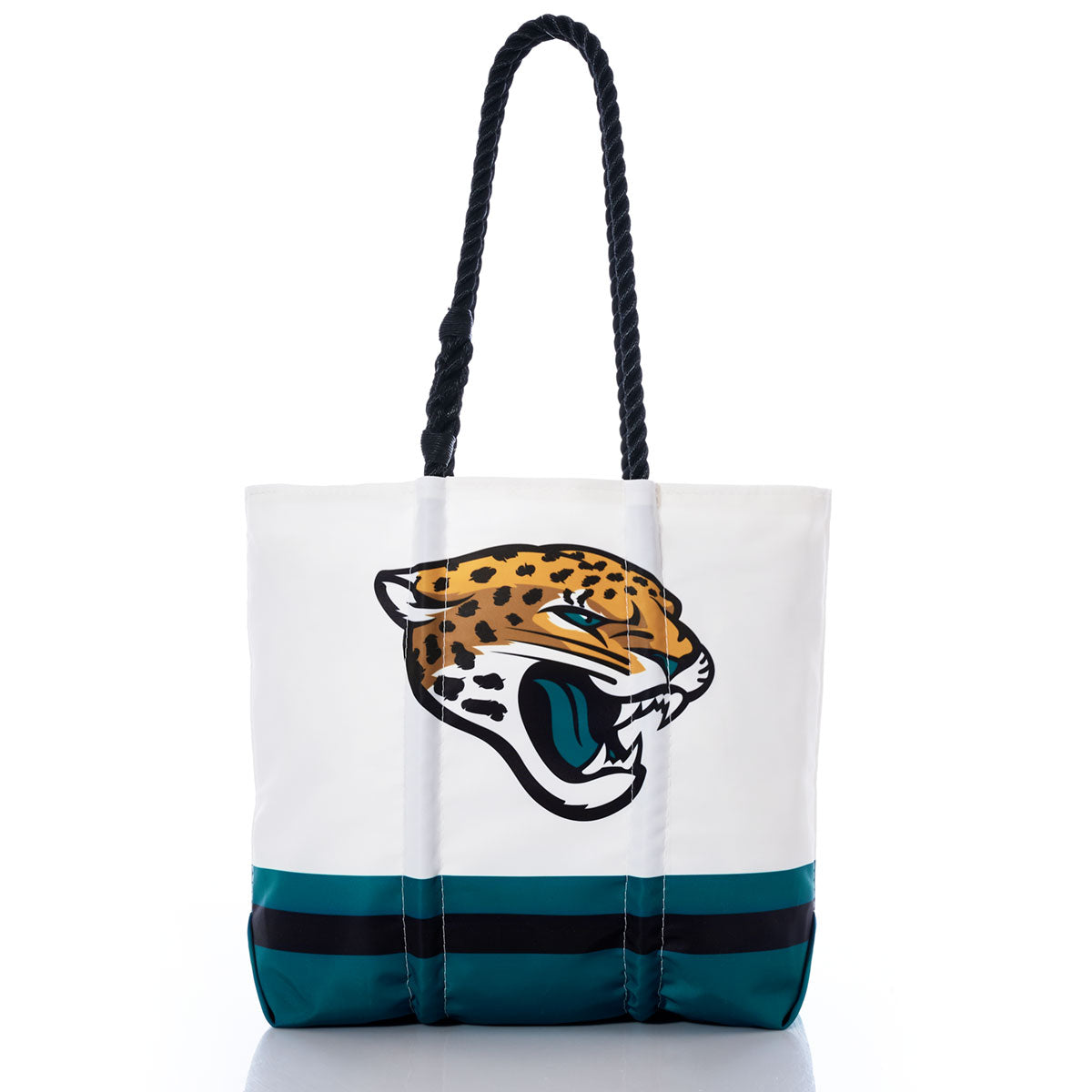 Jacksonville Jaguars Medium Tote Handmade in Maine from Recycled Sails