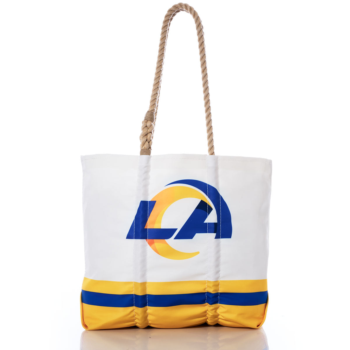 Los Angeles Rams Medium Tote Handmade in Maine from Recycled Sails