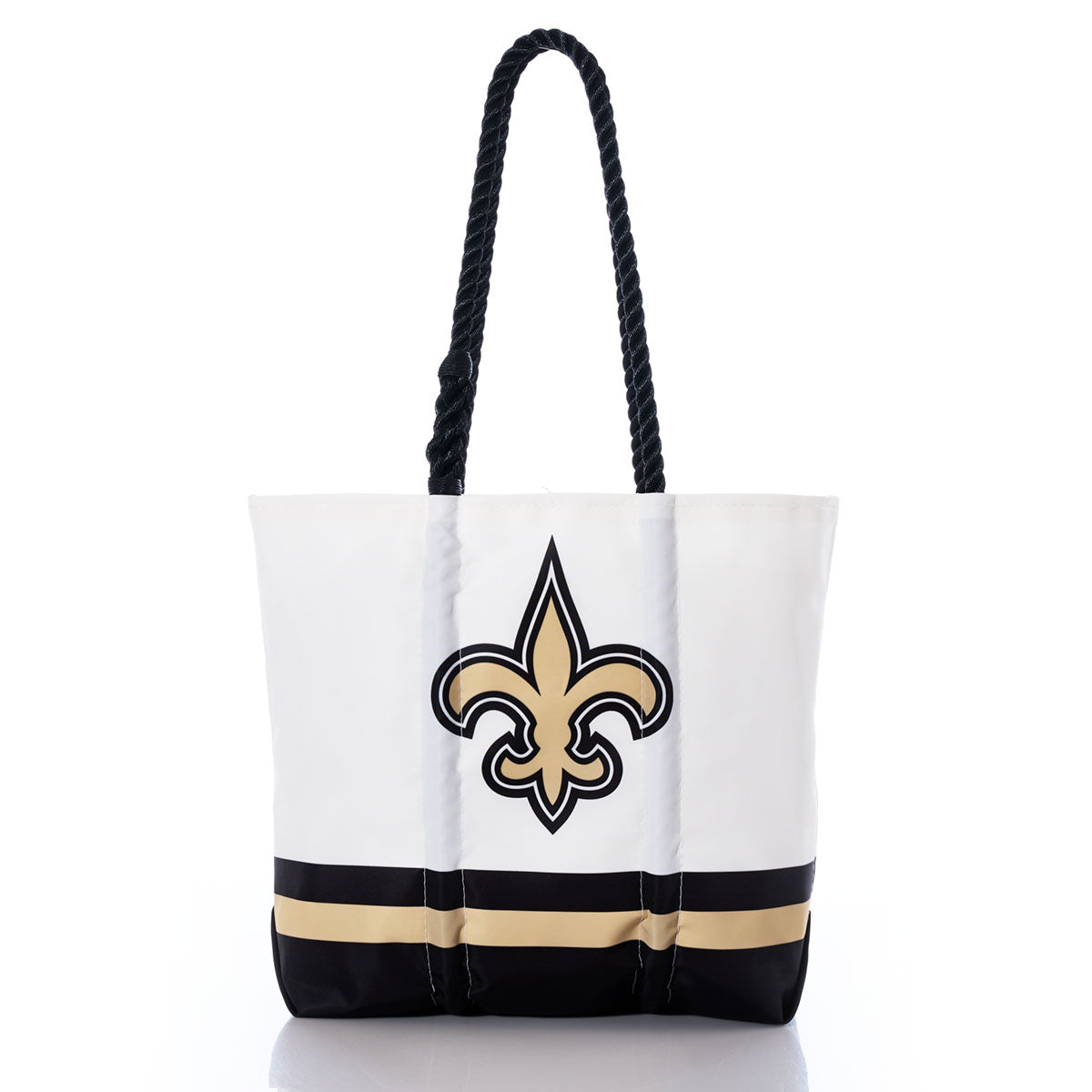 New Orleans Saints Medium Tote Handmade in Maine from Recycled Sails