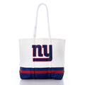 New York Giants Medium Tote Handmade in Maine from Recycled Sails